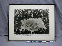 藏品(紀念抗日戰爭相關照片—全民響應抗戰號召捐款助軍（翻拍）)的圖片